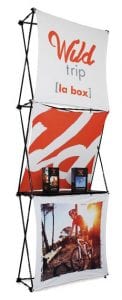 Stand d'exposition 3 faces impression quadri sublimation stand_parapluie_multiface