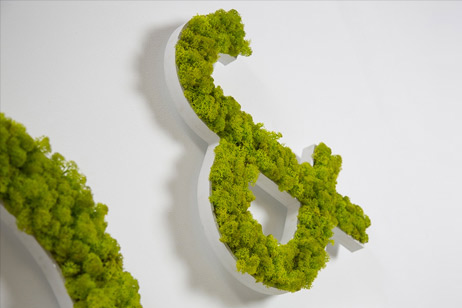 Logo végétal en 3D pour valoriser votre image avec originalité. logo_vegetal