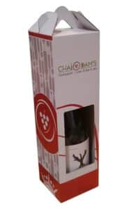 Emballage boutielle de vin cadeau Chaidam's