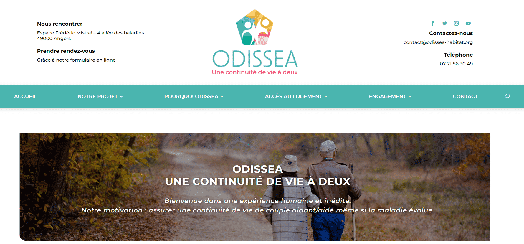 Odissea conception d'un site web friendly SEO